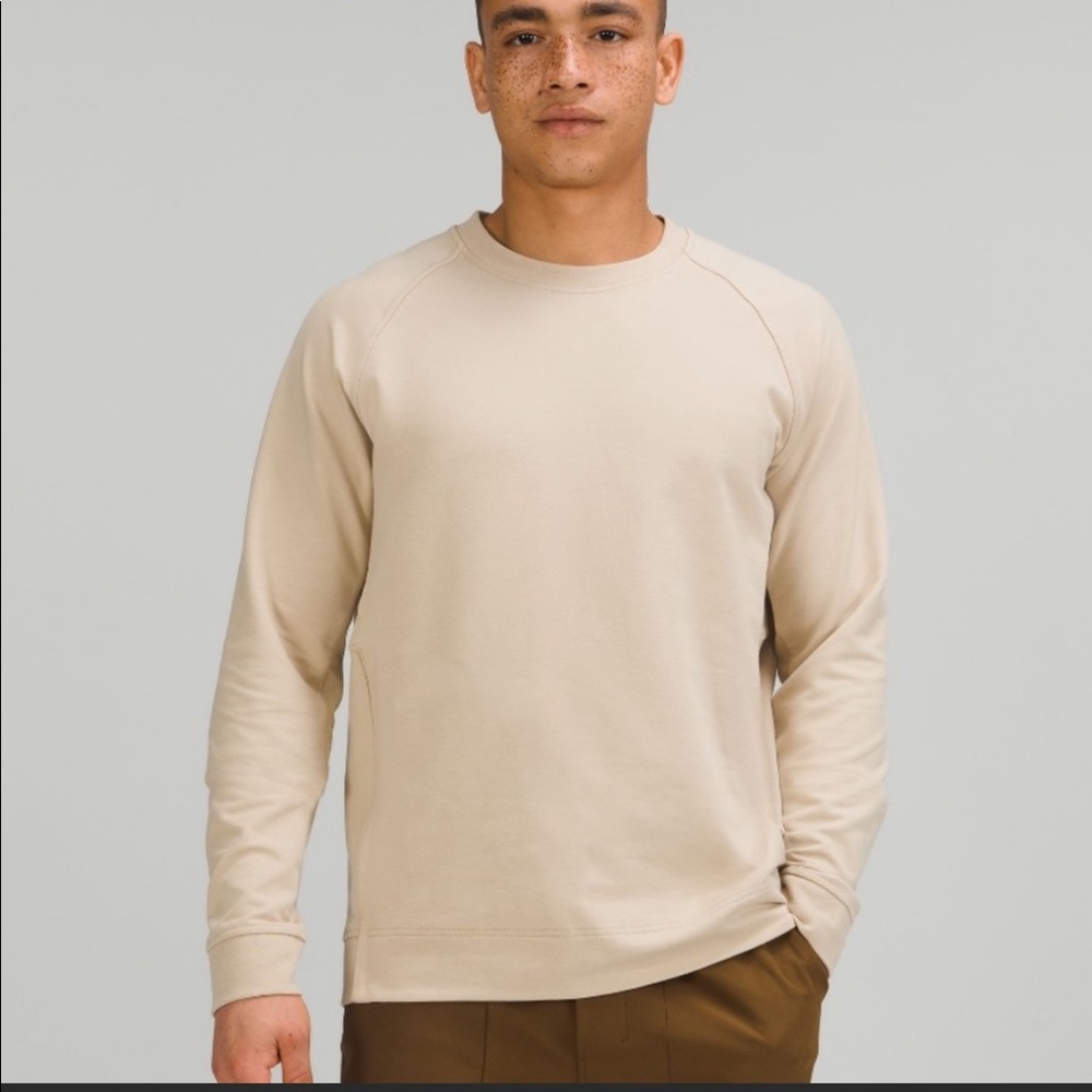 Lululemon City Sweat Crew Neck Sweater NWT Medium Mens Sweatshirt